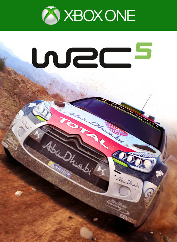WRC 5 box art for Xbox One